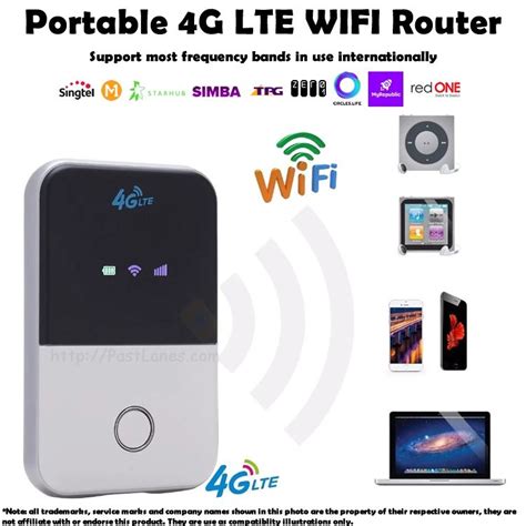 Pocket Wifi for use in Singapore .